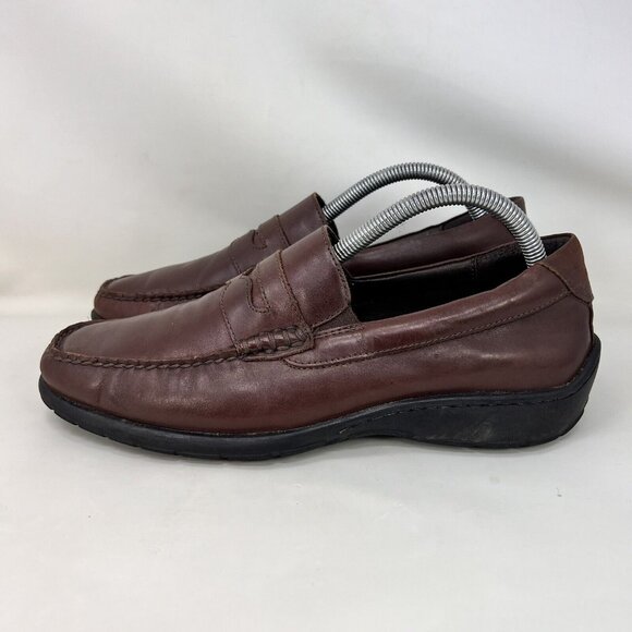Johnston & Murphy Penny Loafers Brown Men’s Size 8 D - Picture 2 of 9